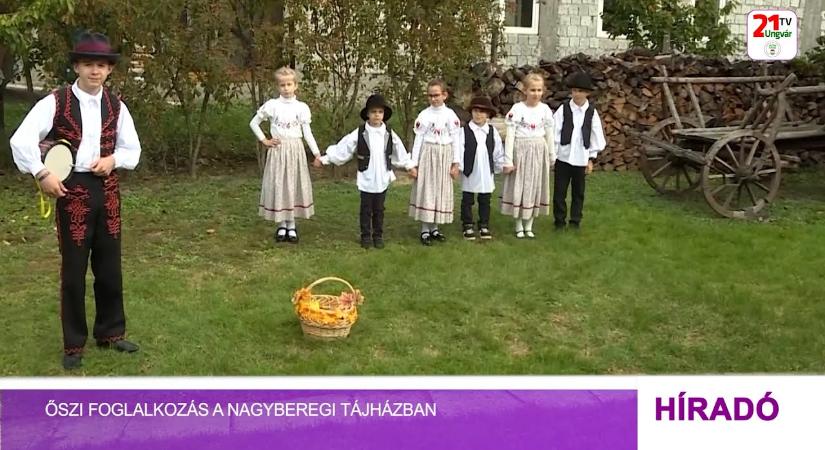 Őszi hagyományőrző foglalkozás a Nagyberegi Tájházban (videó)