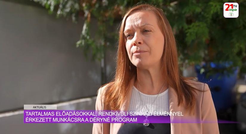 Aktuális (2025.10.17) - Tartalmas előadásokkal, rendkívüli színházi élménnyel érkezett Munkácsra a Déryné Program (videó)