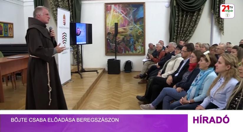 Böjte Csaba előadása Beregszászon (videó)
