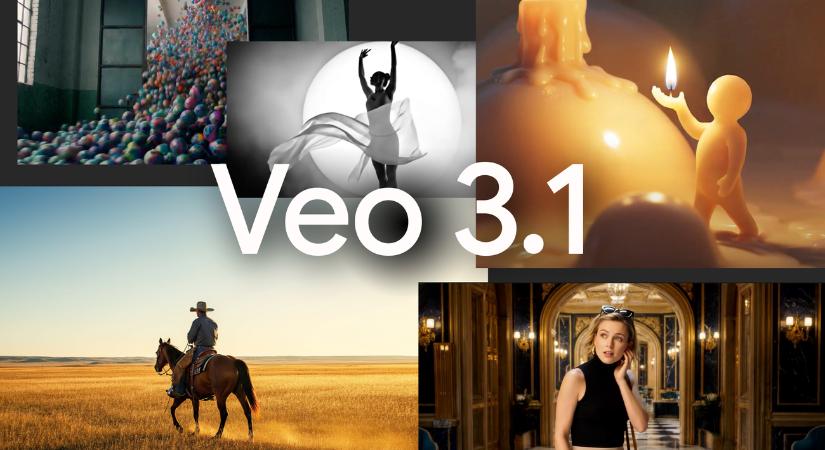 Frissítette a Google az MI videószerkesztőjét, bevezetésre került a Veo 3.1