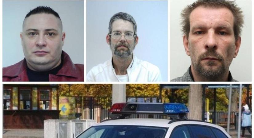 Kábítószer birtoklása miatt körözik ezt a három férfit a veszprémi rendőrök