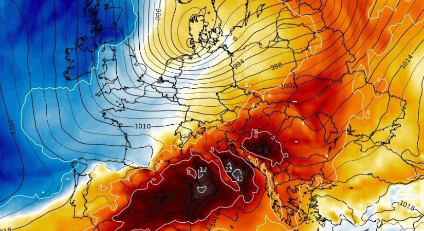 Térképeken mutatjuk a látványos fordulatot, amely átalakítja Európa időjárását