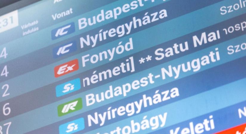 Hatalmas a javulás, beváltak az intézkedések: visszaesett a késések száma a MÁV járatain
