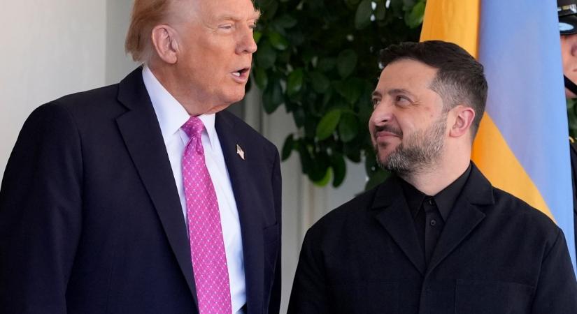 Trump-Zelenszkij csúcs Washingtonban: Trump megdicsérte Zelenszkijt, de nem ad Tomahawk rakétákat
