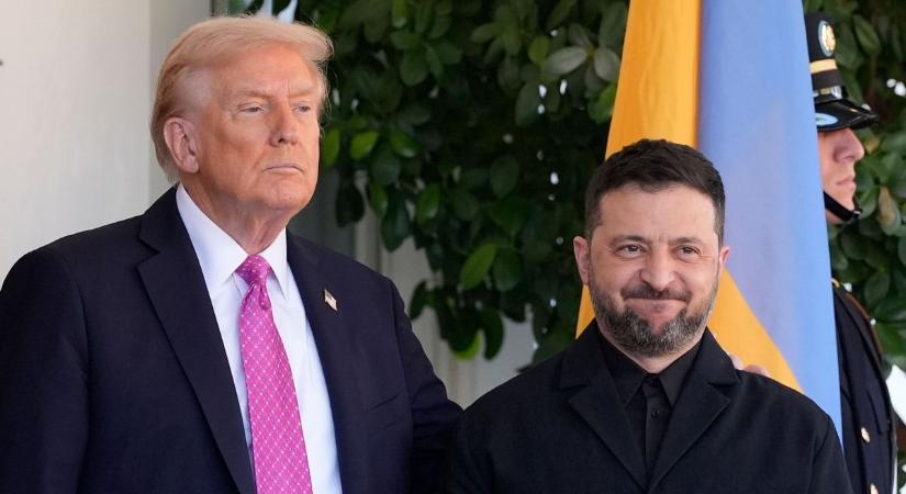 Trump és Zelenszkij Washingtonban tárgyal