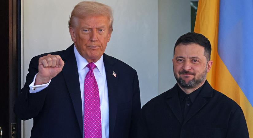 Rakéták helyett Donald Trump megdicsérte Orbán Viktort és saját magát