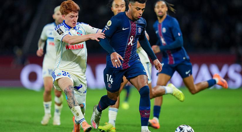 Ligue 1: gólgazdag döntetlent játszott a Strasbourg ellen a PSG – videóval