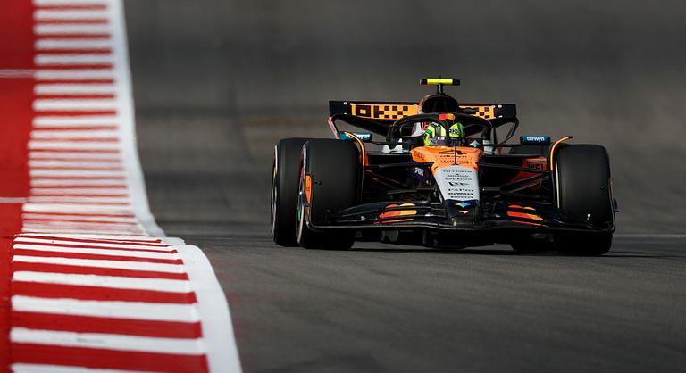 Lando Norris volt a leggyorsabb az amerikai F1-es versenyhétvége nyitányán