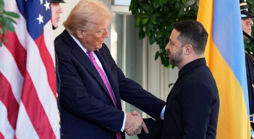 A tárgyalás után nem nyilatkozott közösen Trump és Zelenszkij a sajtónak