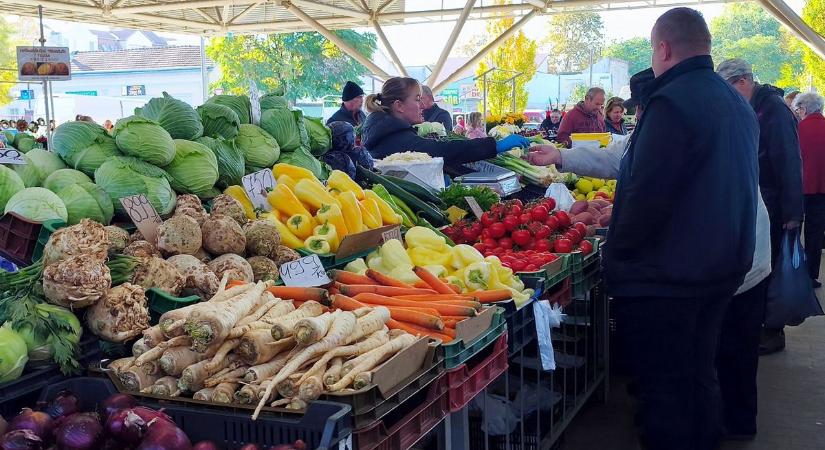 A vadastanyai batátaszörny és a pazonyi brokkofiol – különleges zöldségekre bukkantunk a nyíregyházi piacon (fotókkal)