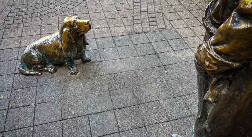 Ugató-nyávogó Budapest: kutyák és macskák a főváros szobraiban - galéria