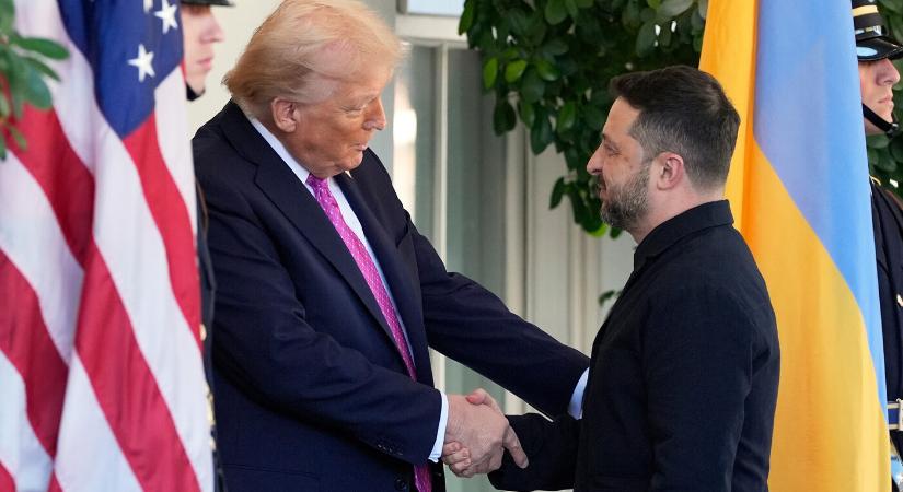 Zelenszkij: a gázai tűzszünet után Trump számára itt a pillanat az ukrajnai háború leállítására