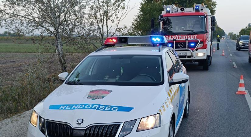 Baleset baleset hátán, többen megsérültek az utakon Bács-Kiskunban – videó