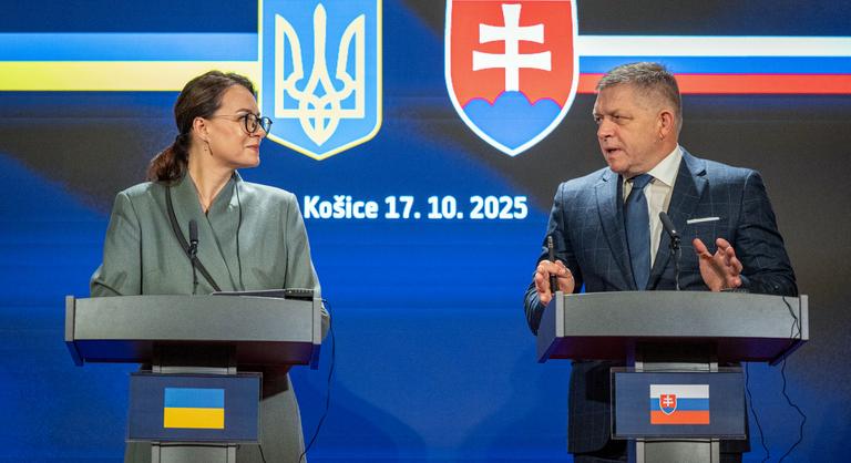 Szlovák-ukrán csúcs: Robert Fico figyelmeztette Kijevet az EU miatt