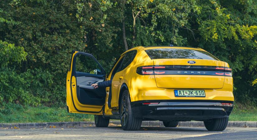 Teszten a Ford újjálesztett legendája: nyomokban Volkswagent is tartalmaz az új Capri, erős ajánlat az árversenyben