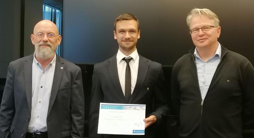 Richter Talentum-ösztöndíjat kapott a Jurisich-gimnázium diákja, Juhász Botond