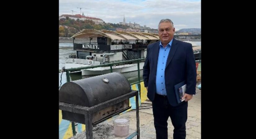 Orbán Viktor lesétált a Dunapartra megrökönyödni – bár lehet, hogy a rakpartot kérette be az irodájába…..