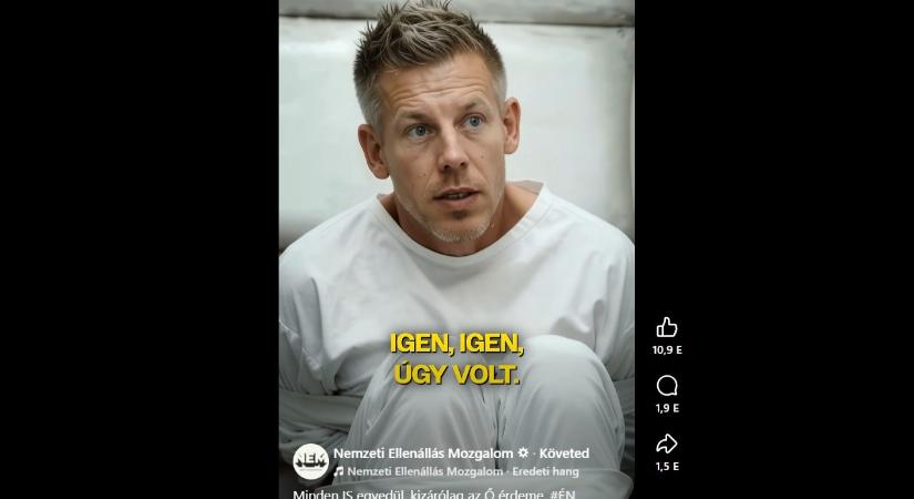Kényszerzubbonyban az AI által generált Magyar Péter – ilyen hirdetés is átment a Facebookon