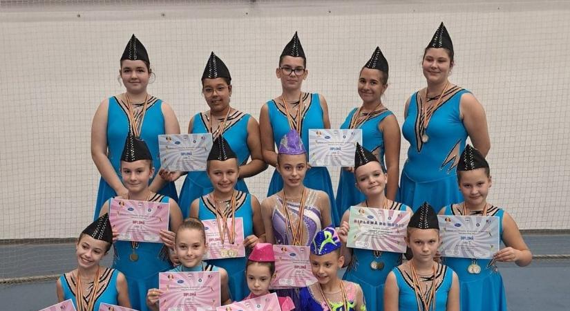 Ragyogó győzelmet arattak a miskolci mazsorettek