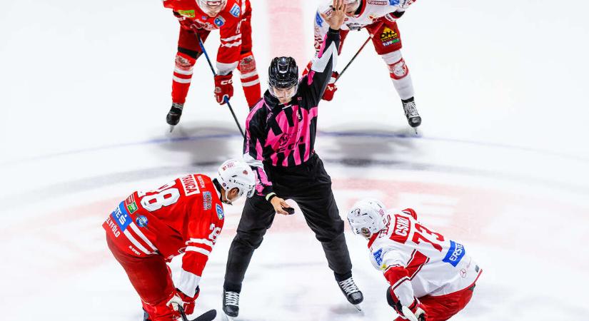 Hogy a lelátóról senki se hiányozzon – Pink October a jégpályán