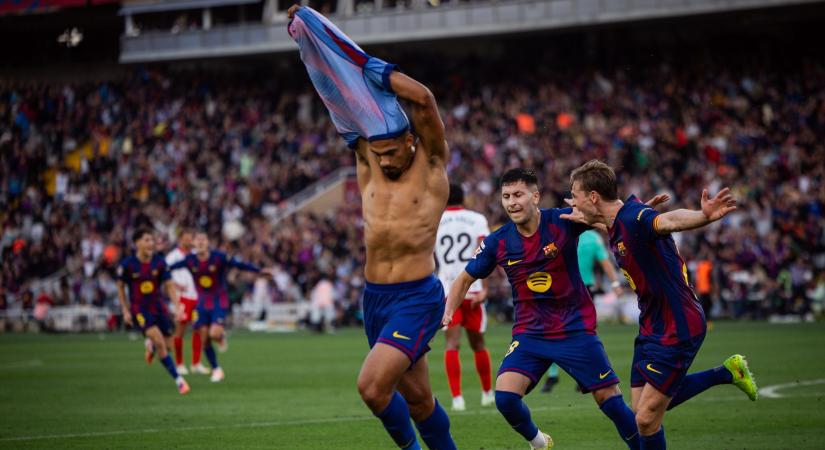 Araujo volt a megmentő – az FC Barcelona a ráadásban győzött