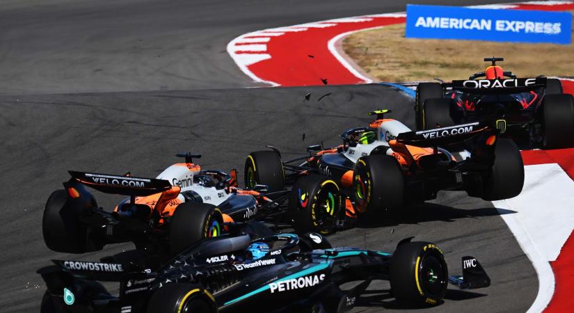Verstappen nyerte a sprintet, a McLarenek már a rajtnál kiestek Austinban!