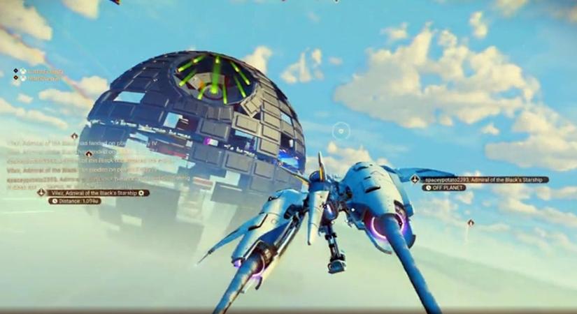 Valaki Halálcsillagot épített a No Man's Sky-ban, és még a protontorpedó sem fog rajta!