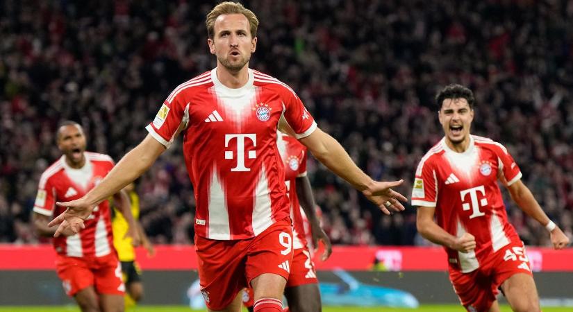 A Bayern a Dortmundot is legyőzte, így továbbra is hibátlan
