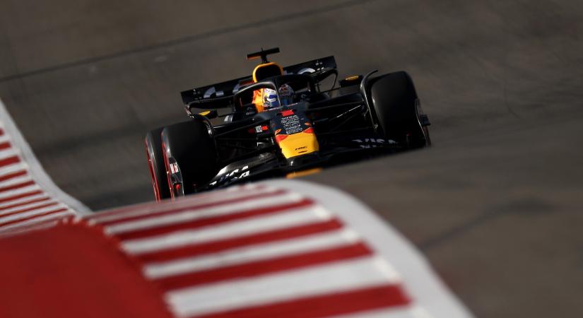 Elszúrták az időmérőjét, de így is Verstappené az amerikai pole-pozíció