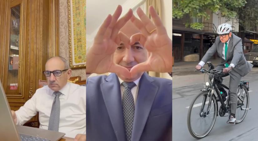 Dobj el mindent, új videót posztolt az örmény miniszterelnök!!4!4!