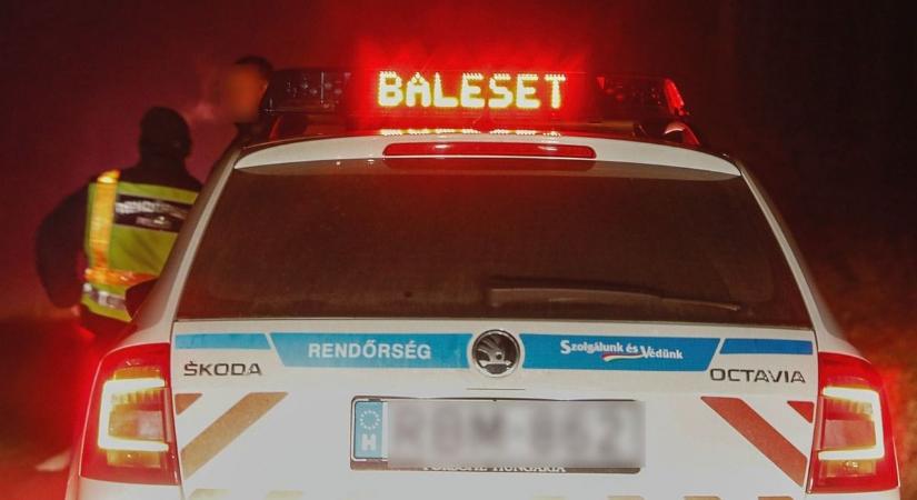 Árokba sodródott egy autó Szombathely közelében