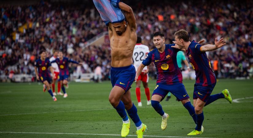 Nagy blamát úszott meg a Barcelona