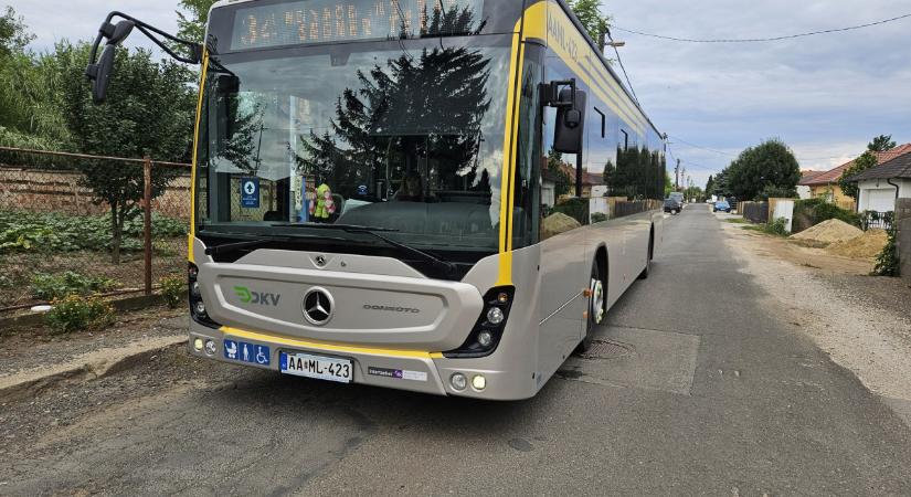 Terelőútvonalra kényszerülnek a 34, 34A autóbuszok Debrecenben