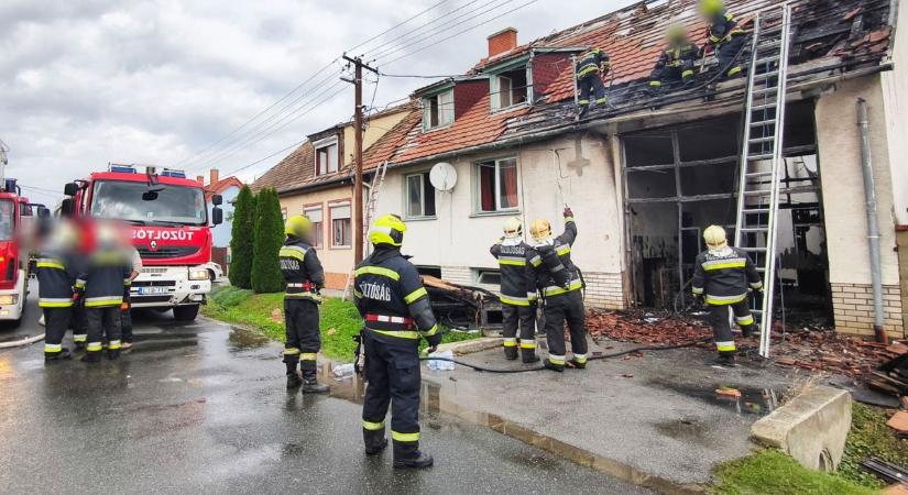 Volt, aki az ablakon át menekült: megszólaltak a lakók a szombathelyi tűz után - videó