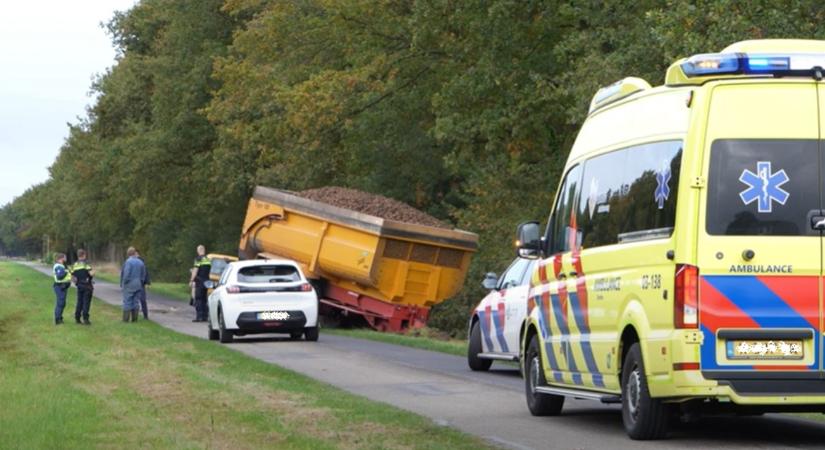 Sosem jó a tengelytörés – főleg nem burgonyával púposra rakott pótkocsival VIDEÓ