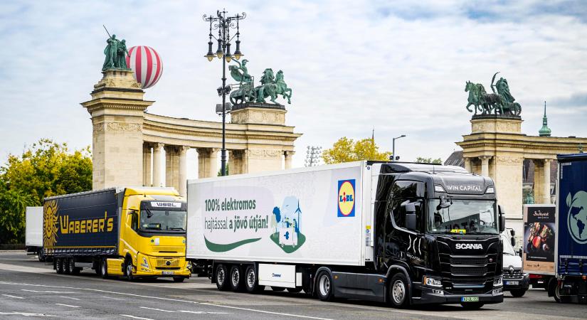 A Lidl Magyarország csatlakozott az adománykonvojhoz