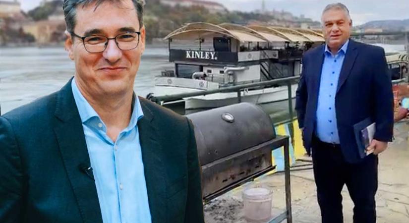 Orbán Viktor lement a rakpartra és elszörnyedt egy grillsütőtől, Karácsony Gergely azonnal visszaszólt a miniszterelnöknek