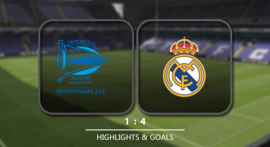 Alaves – Real Madrid 1:4 (összefoglaló)