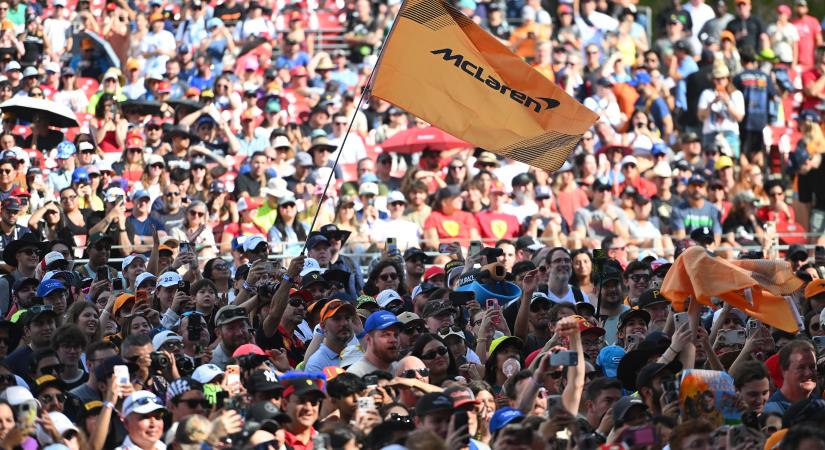 Kínos baki az F1-es pályán, felháborodtak a nézők