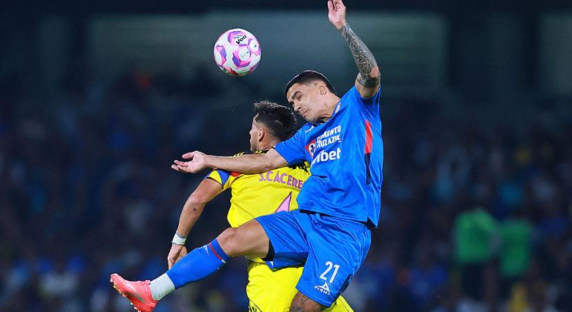 Liga MX: a Cruz Azul legyőzte a Club Américát a fővárosi rangadón – videóval