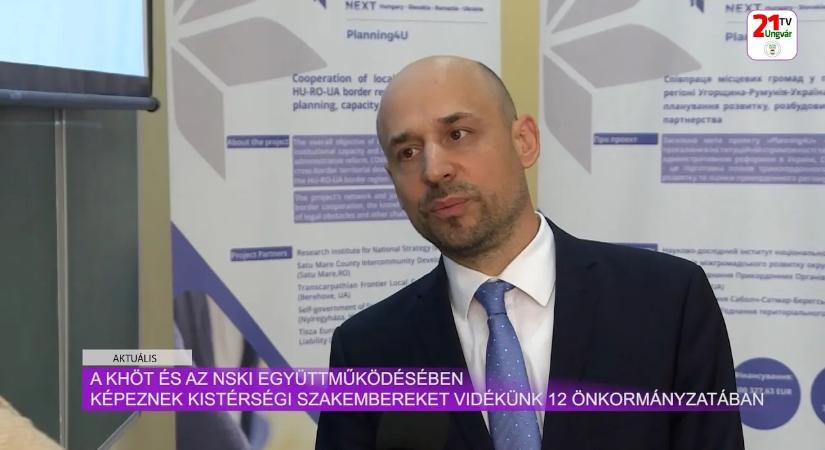 Aktuális (2025.10.19) - A KHÖT és az NSKI együttműködésében képeznek szakembereket vidékünk 12 önkormányzatában (videó)