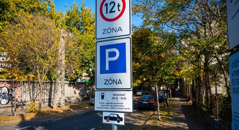 Ezeken a helyeken is fizetős lesz a parkolás Budapesten