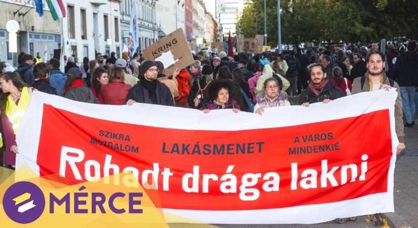 Rohadt drága lakni – ilyen volt a 12. lakásmenet képekben