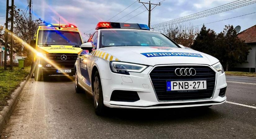 Rendőrök mentették meg egy férfi életét Veszprémben