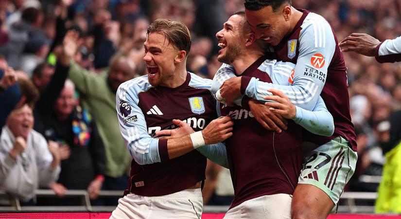 PL: hátrányból fordítva verte meg idegenben az Aston Villa a Tottenhamet – videóval