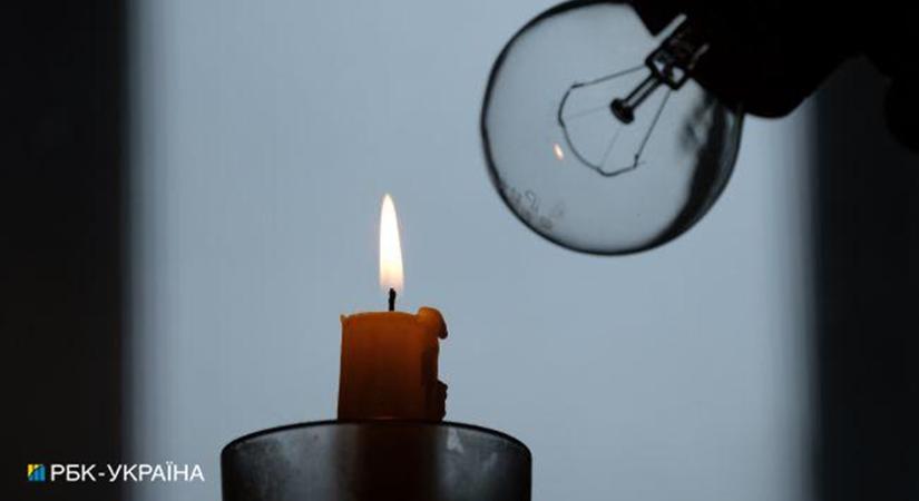 Ukrajnában áramkorlátozási ütemterveket vezetnek be hétfőtől