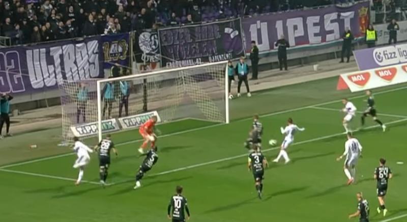 Derbi: Az Újpest Fradi elleni gólját tanítani is lehetne - videó