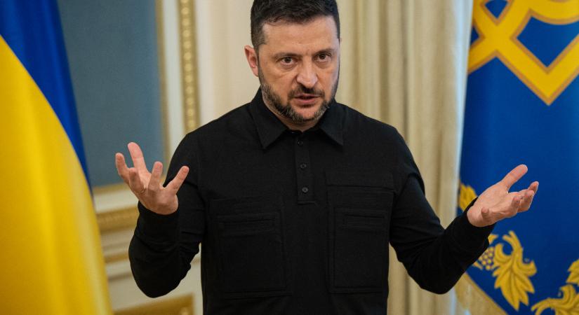 Zelenszkij terroristának tartja Putyint, de készen áll arra, hogy találkozzon vele Budapesten
