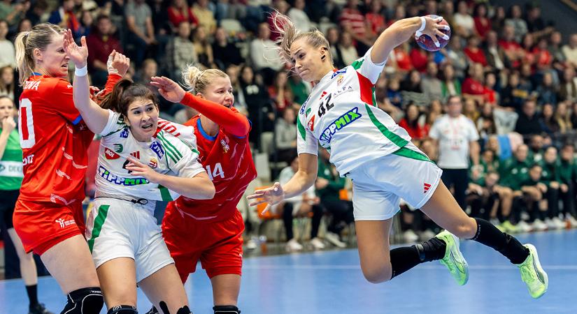 Női kézilabda: a csehek ellen győzelmet századosi rangban ünnepelhette Tóvizi Petra