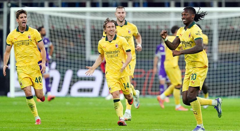 Serie A: hátrányból felállva győzte le a Fiorentinát az AC Milan! – videóval